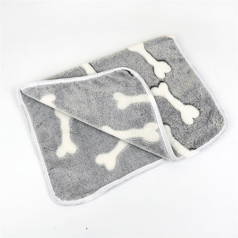 cadeau pour chien couverture grise
