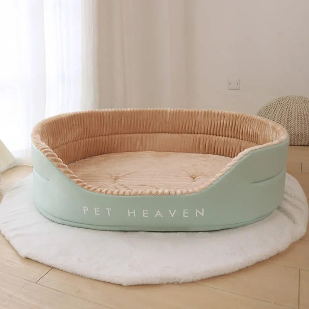 canape chien dogplush vert