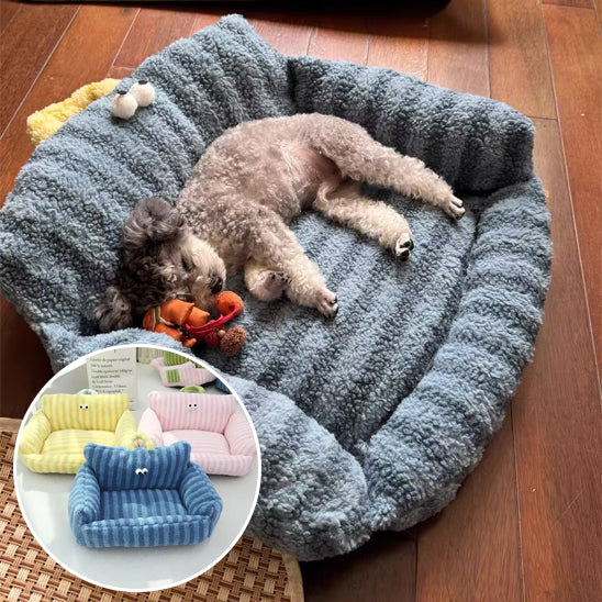 canape pour chien dort