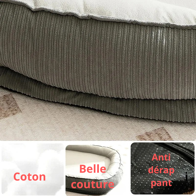 Coussin-pour-chien-doggybed-gris