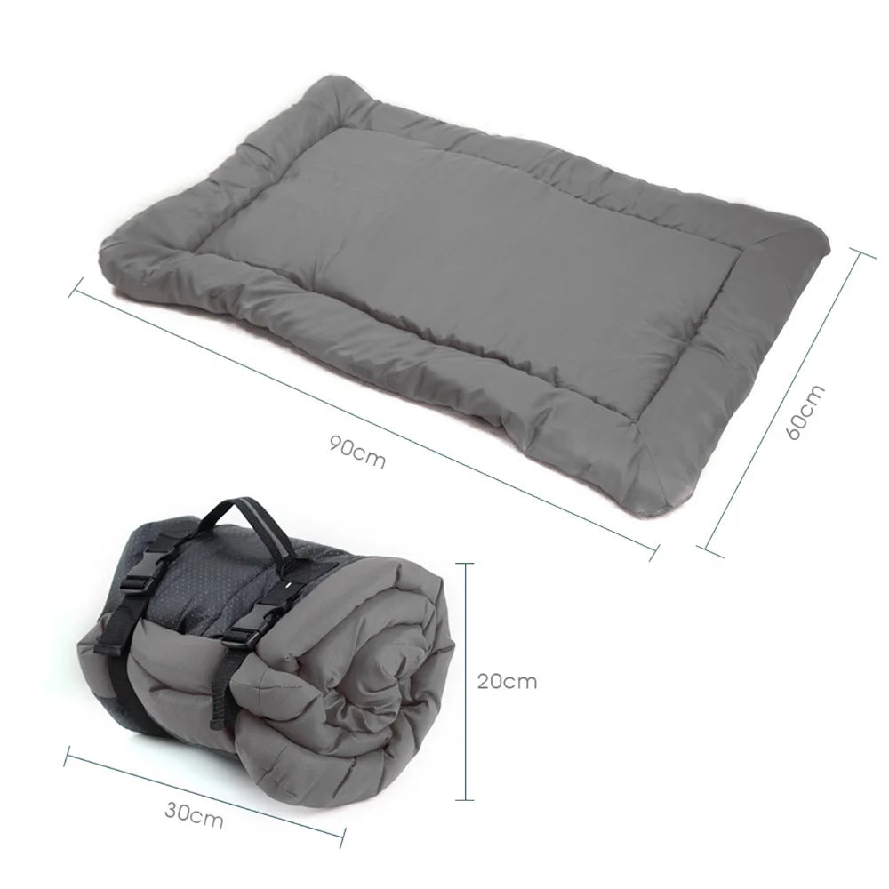 coussin pour chien impermeable gris