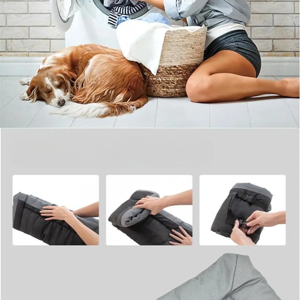 coussin pour chien impermeable-lavage facile