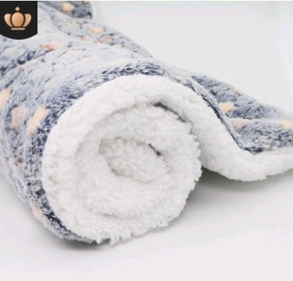 couverture pour chien cashemire grise