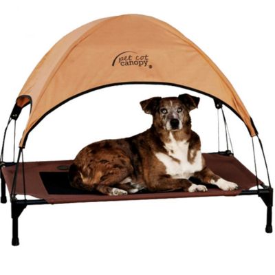 lit sureleve pour chien camp