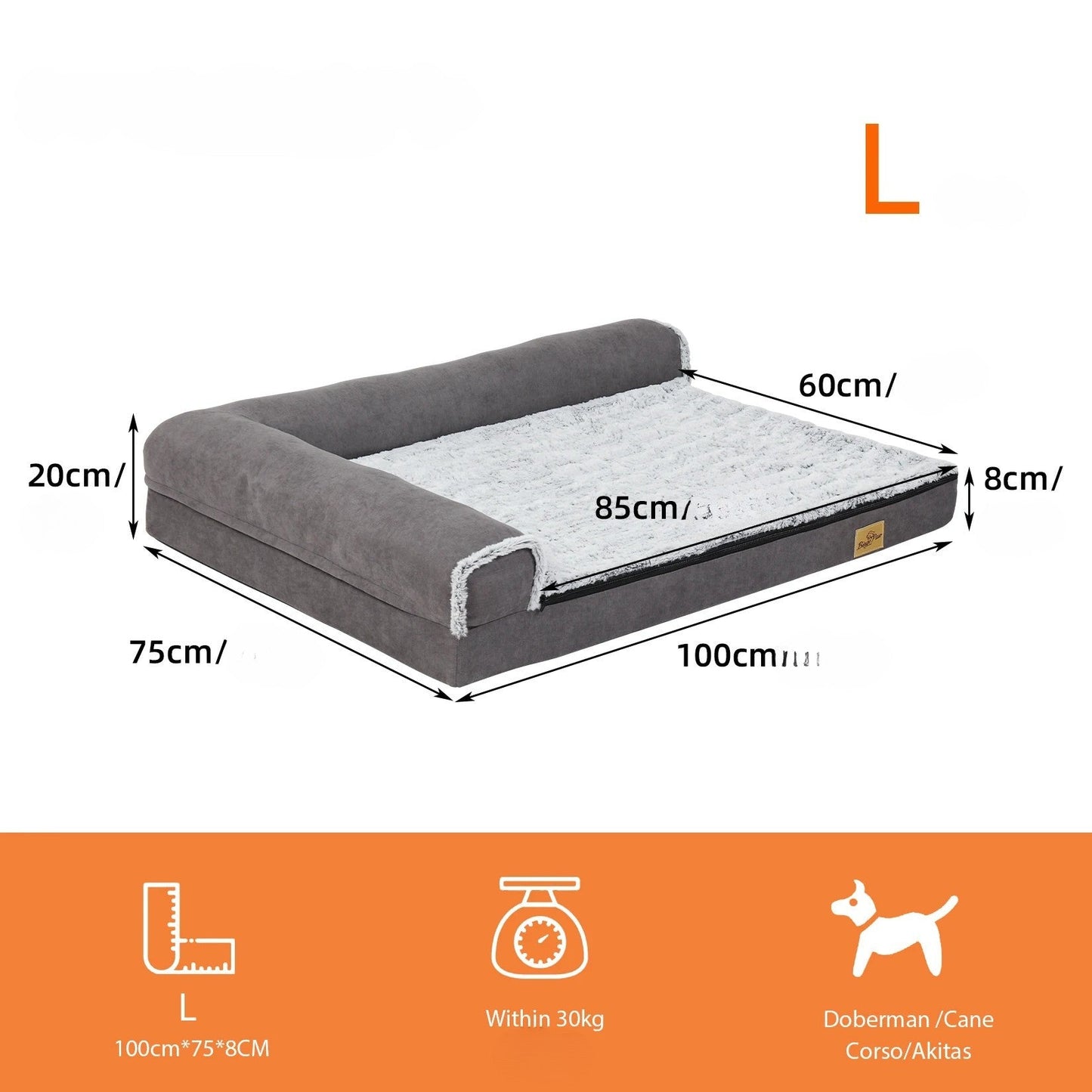 Matelas orthopédique pour chien - Cozy™️ - Bonheur de chien