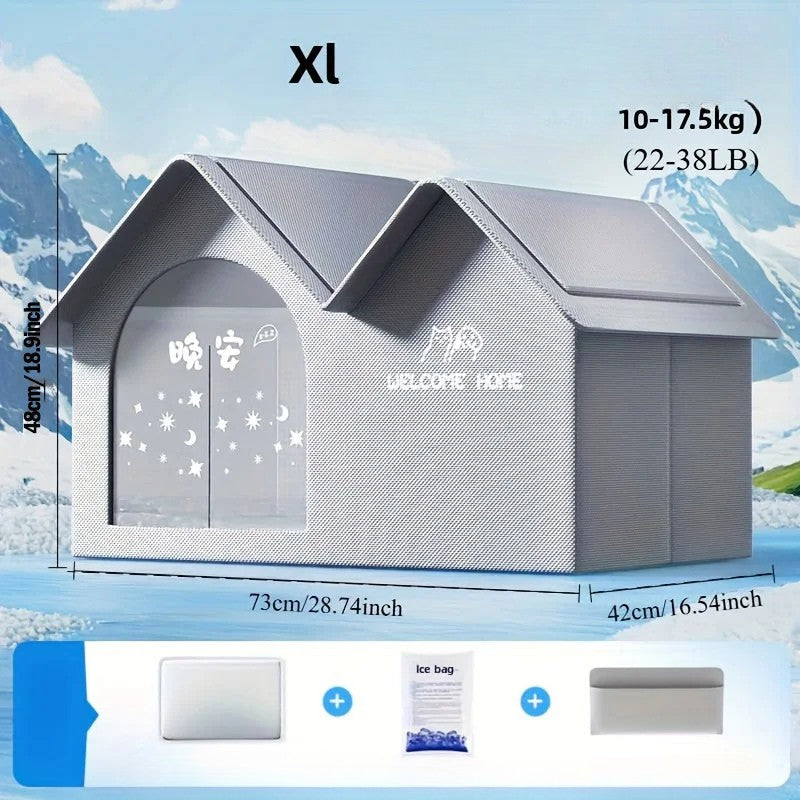 niche chien air frais