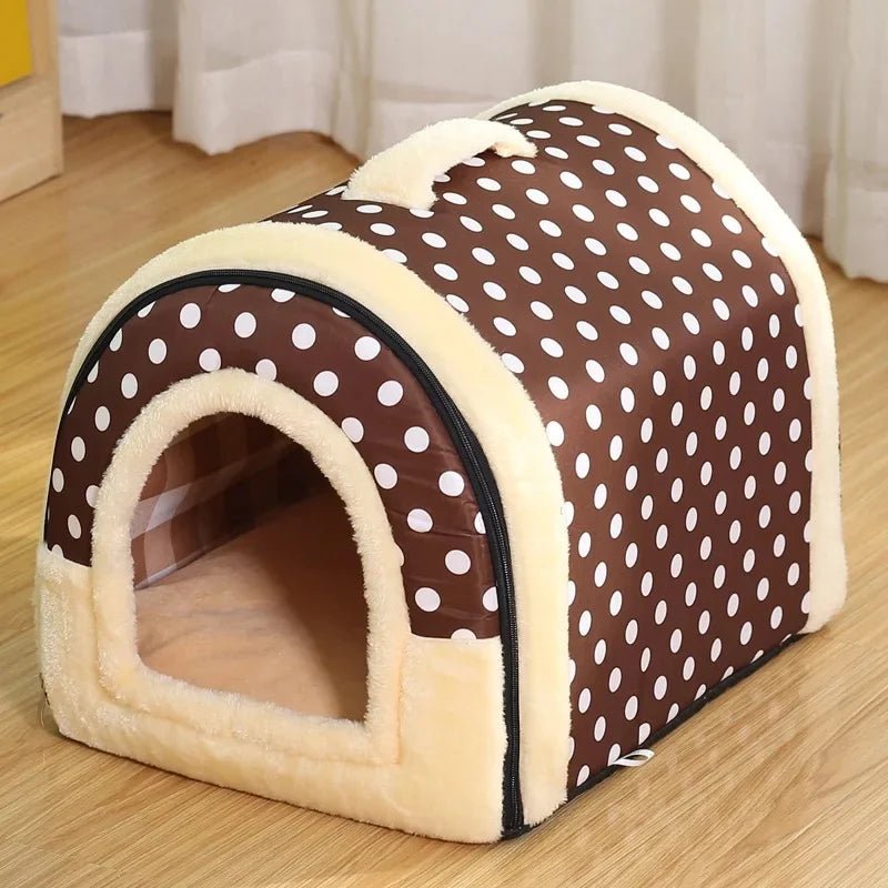 Niche chien intérieur | DuoCouleur™️ - Bonheur de chien