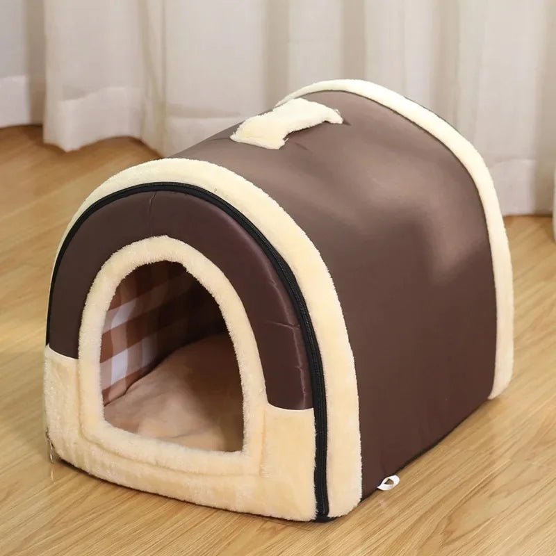 Niche chien intérieur | DuoCouleur™️ - Bonheur de chien