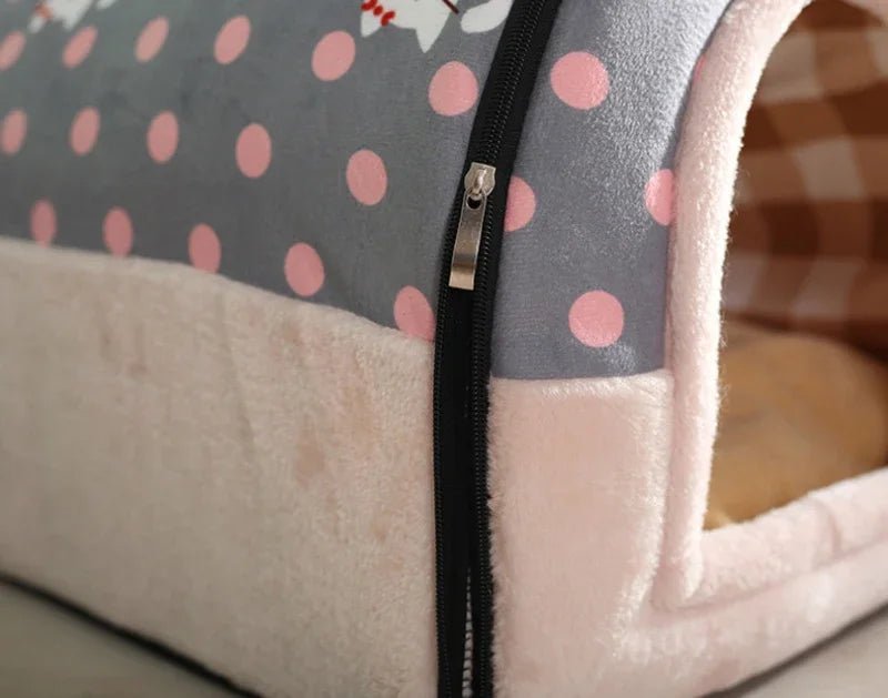 Niche chien intérieur | DuoCouleur™️ - Bonheur de chien