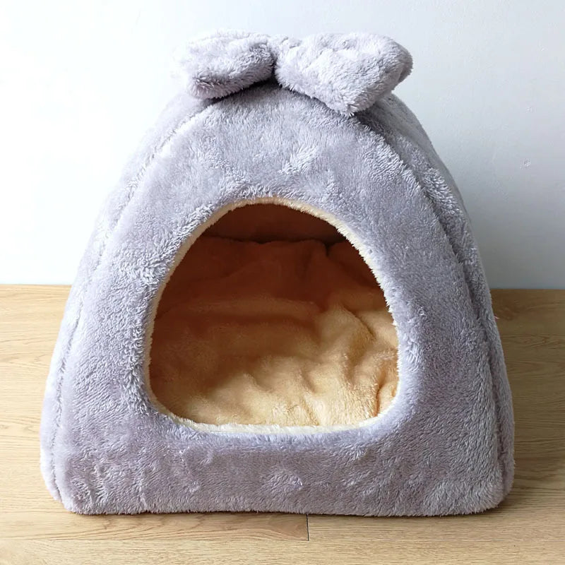 niche chien interieur lilas