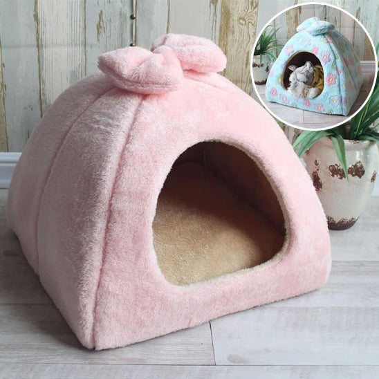 niche chien interieur medaillon