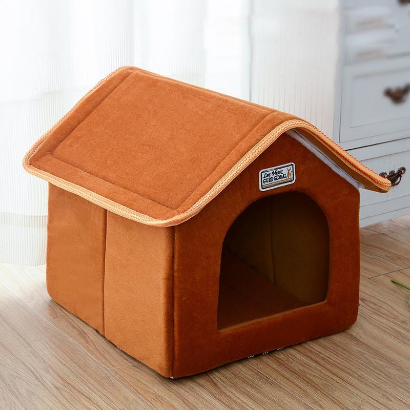 niche chien pliante bleu feux