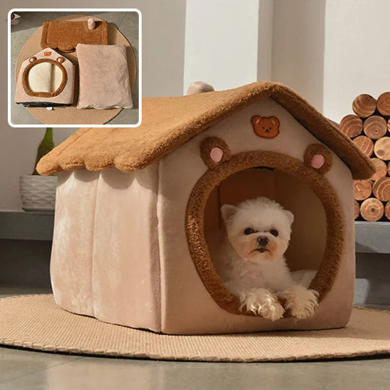 niche pour chien doggyhome face pliee