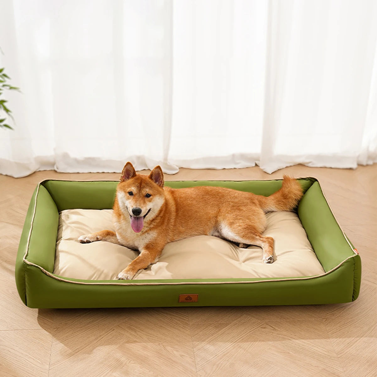 panier pour chien beige inu