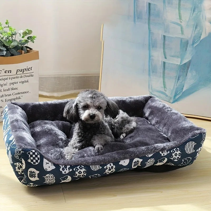 panier pour chien doggylove bleu