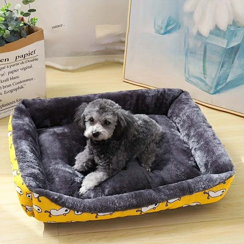 panier pour chien doggylove jaune