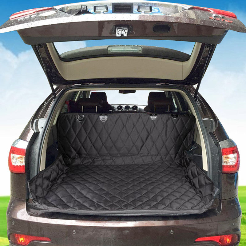 tapis chien noir