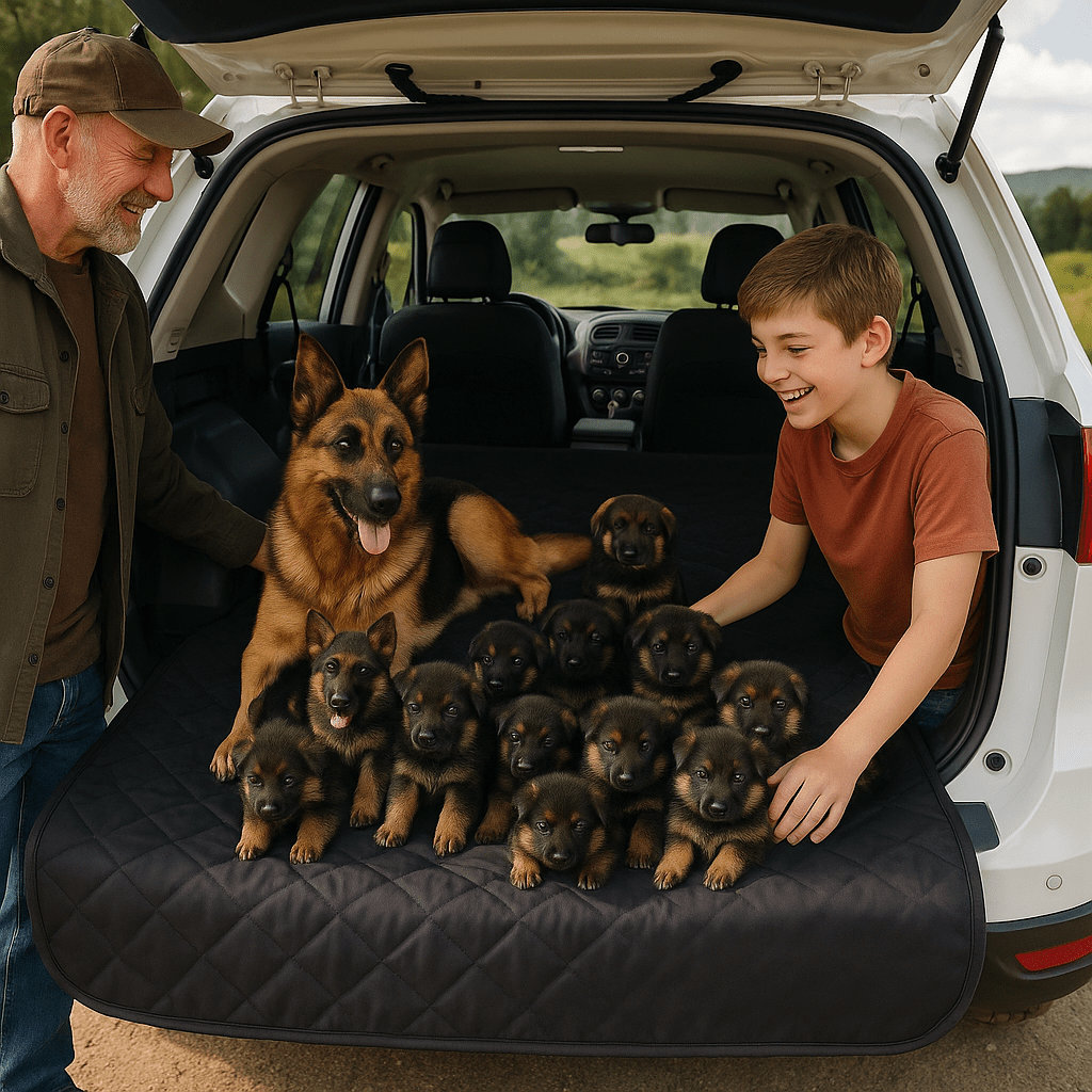 Tapis chien | Voyage™️ - Bonheur de chien