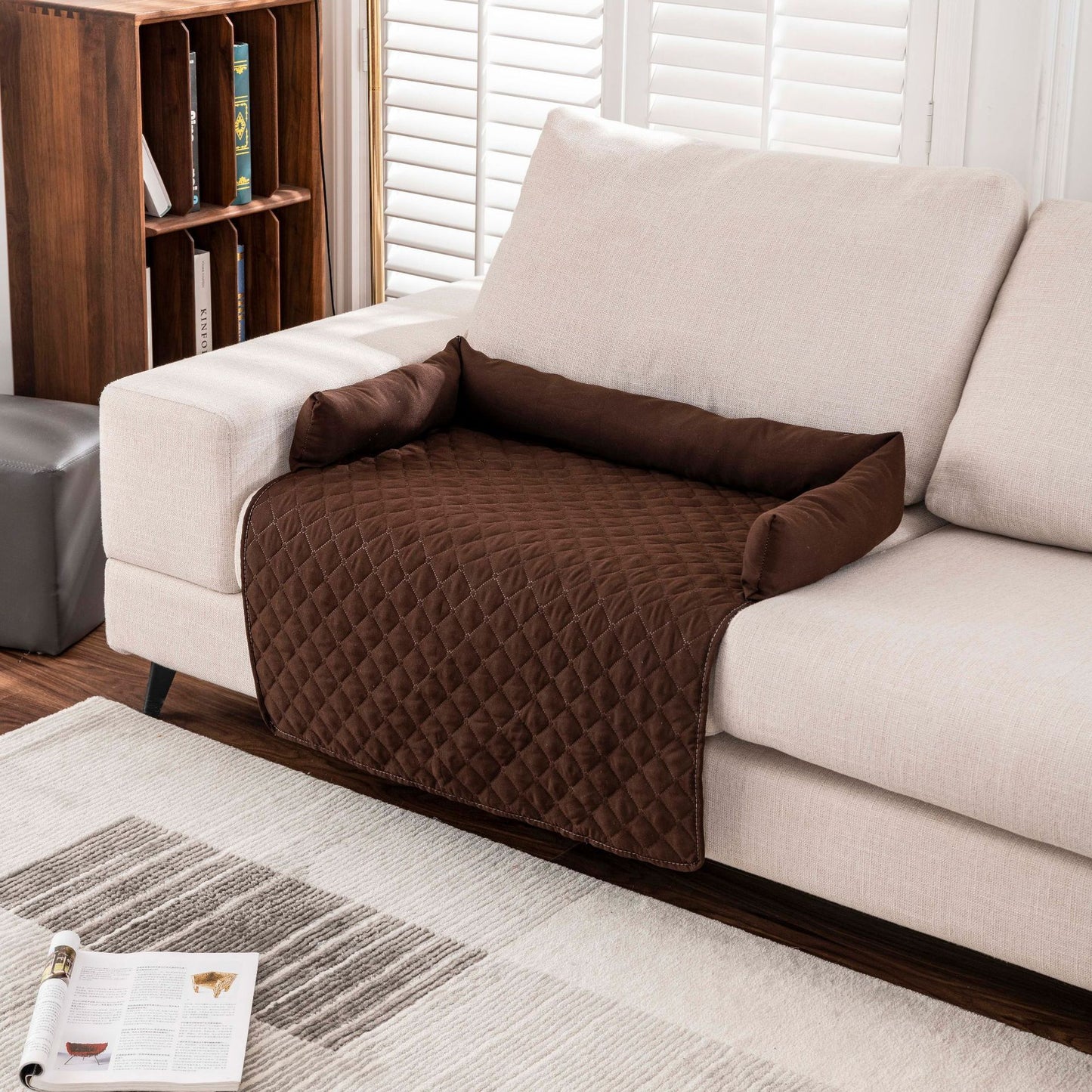 tapis pour chien protege canape cafe
