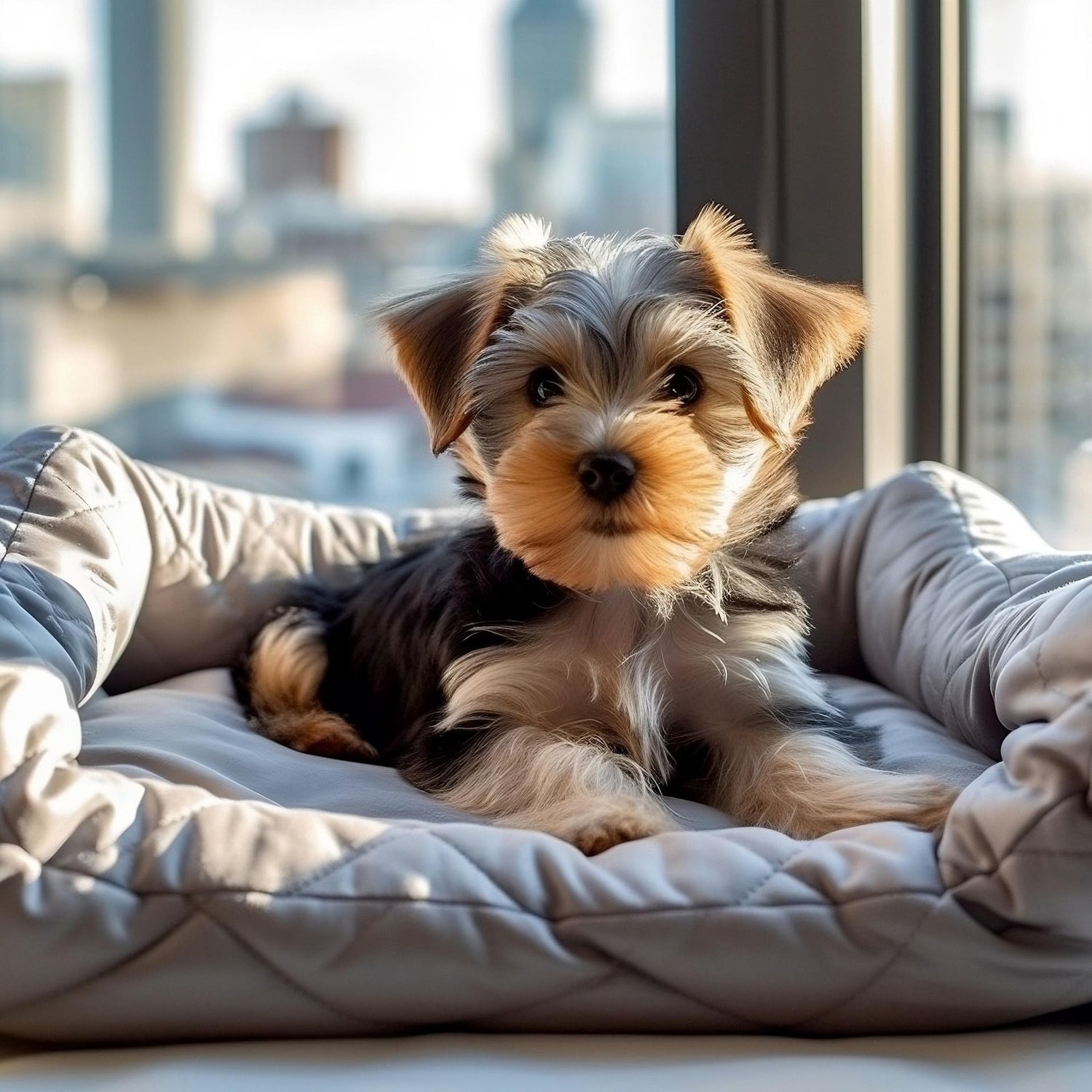 bonheur de chien lumiere