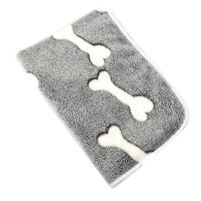 cadeau pour chien couverture os