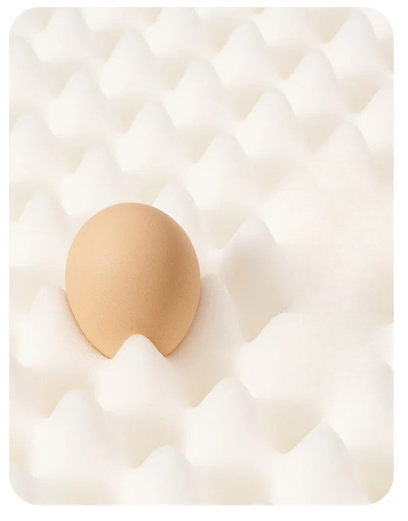 Canapé pour chien en mousse coquille d’œuf, confortable et lavable