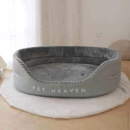 canape chien dogplush gris