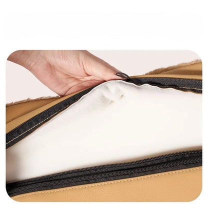 Canapé pour chien en mousse coquille d’œuf, confortable et lavable