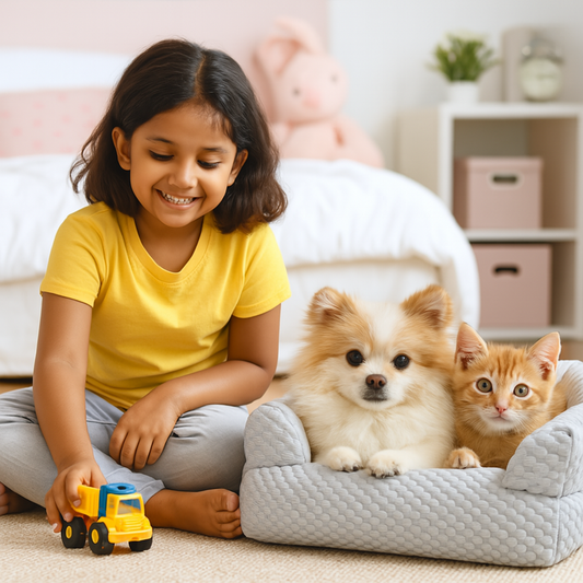 canape chien soie chien