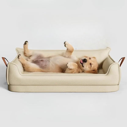 Canapé pour chien imperméable chiot dort profondément