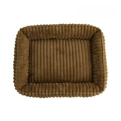 Canapé pour chien kaki