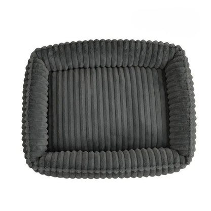 Canapé chien orthopédique gris foncé