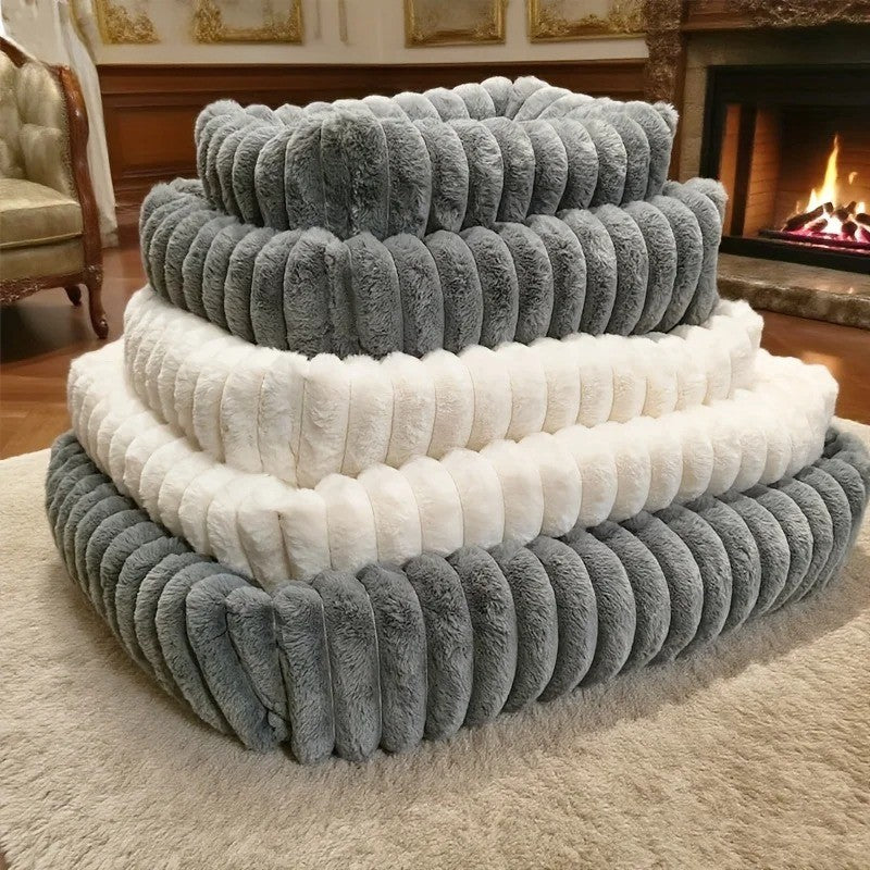 Canapé chien orthopédique pile de grandeur