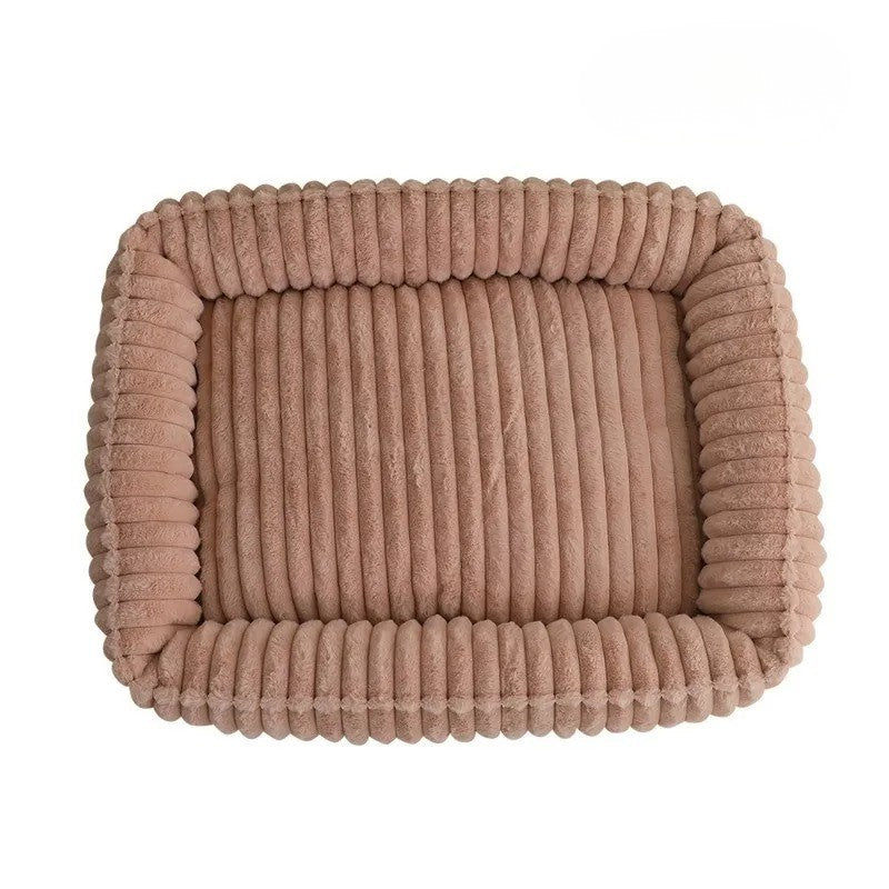 Canapé pour chien rose