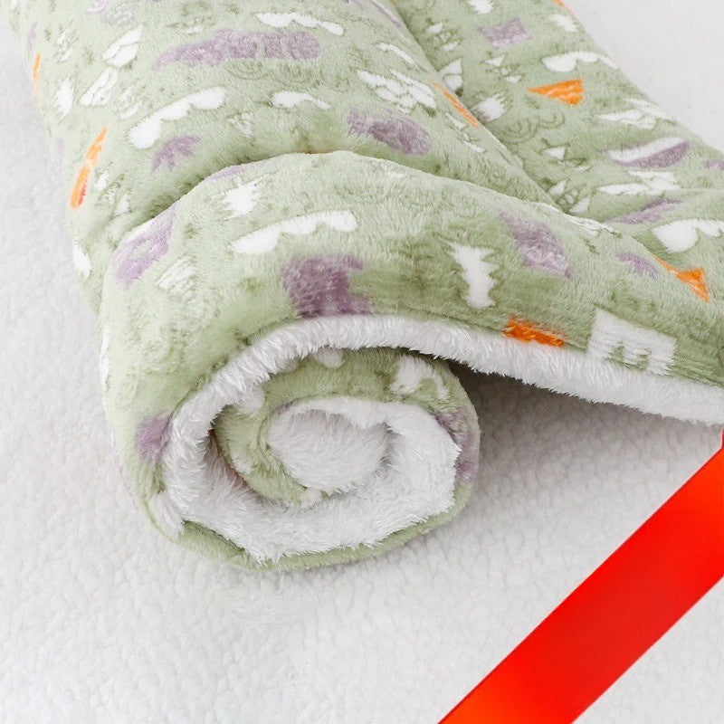 coussin chien sapin vert
