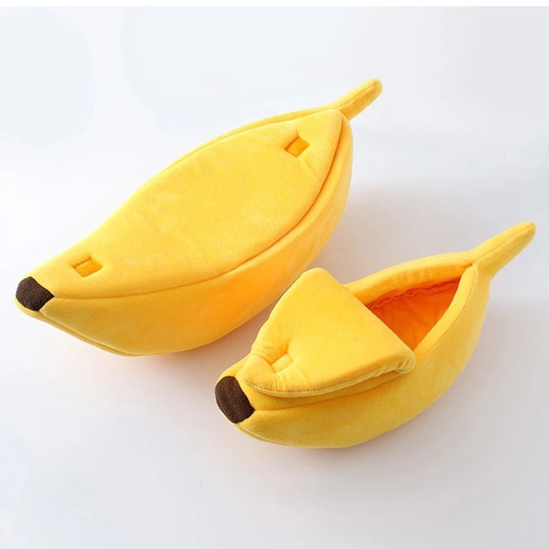 Lit banane pour chien BananaSplitz™ jaune