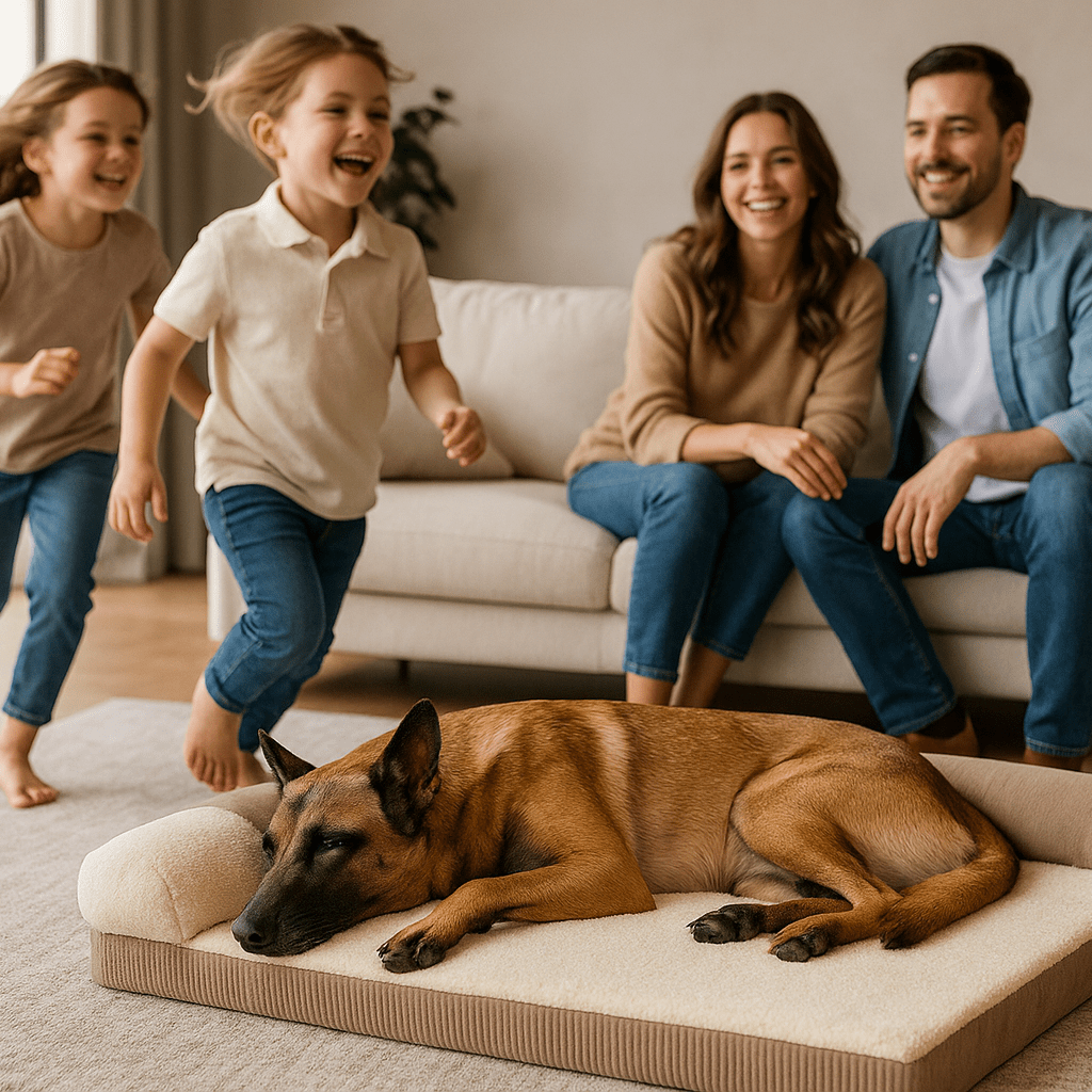 Lit pour chien | Clair de Lune™️ - Bonheur de chien