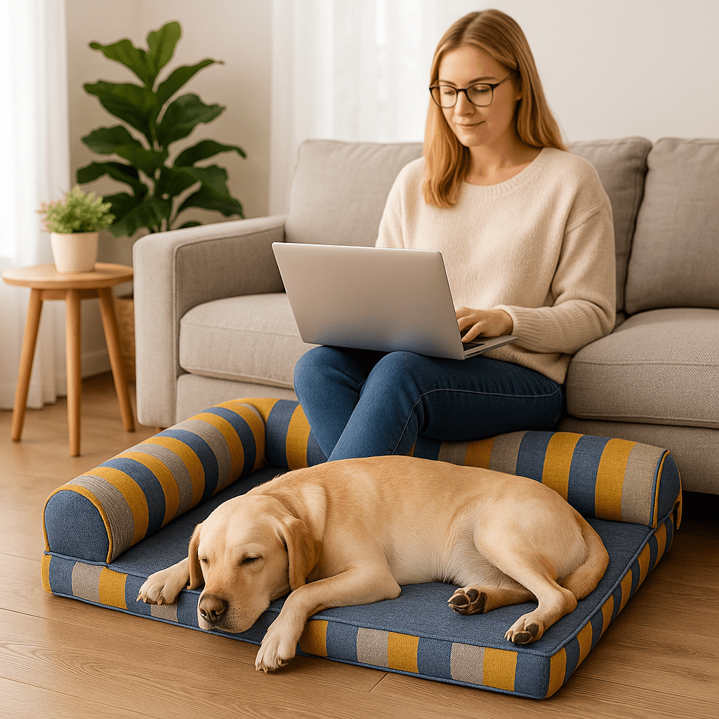 Lit pour chien | Clair de Lune™️ - Bonheur de chien