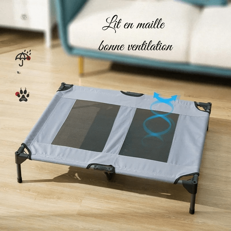 Lit pour chien |Surélevé DoggyBedUp™️ - Bonheur de chien