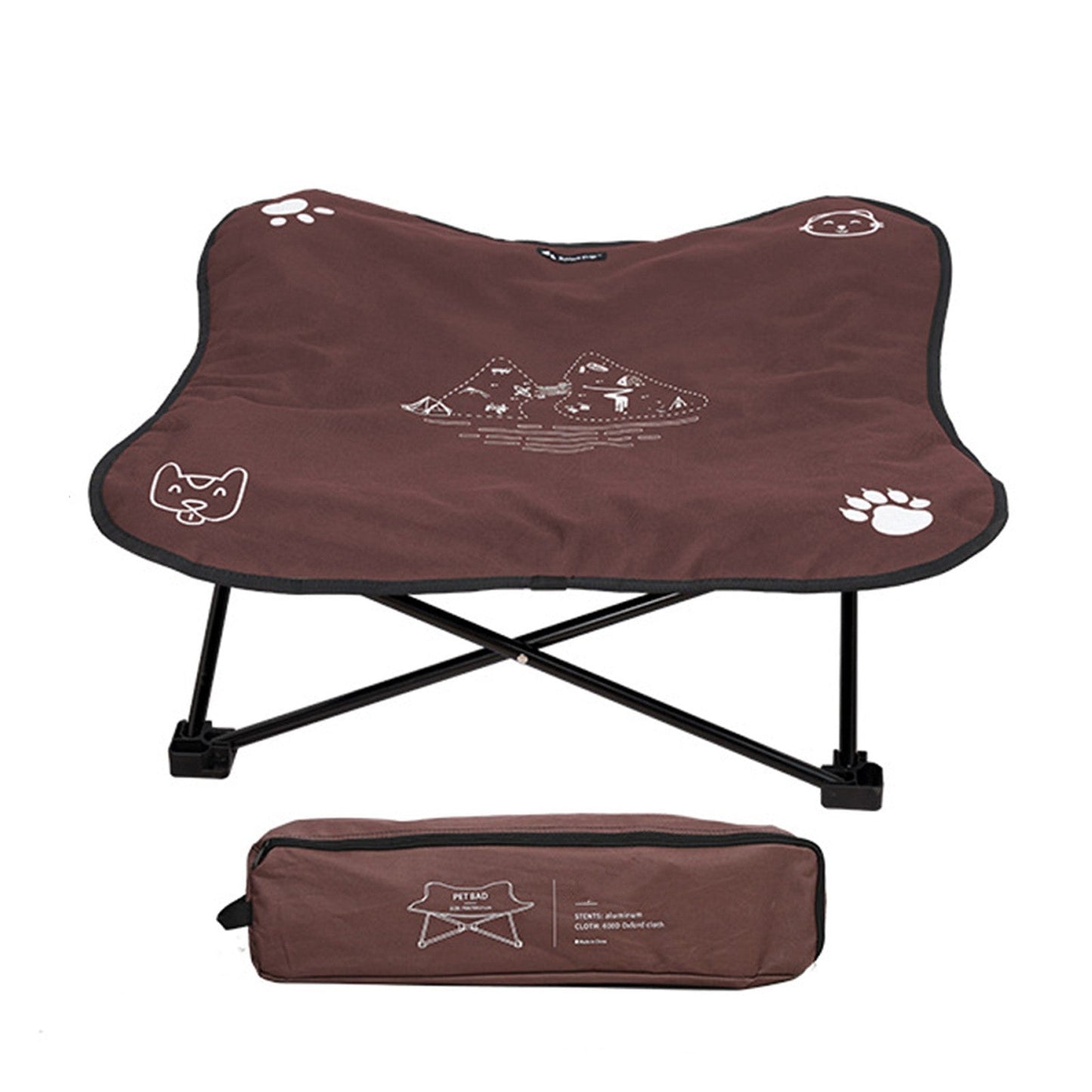 Lit surélevé pour chien | DogCamp™️ - Bonheur de chien
