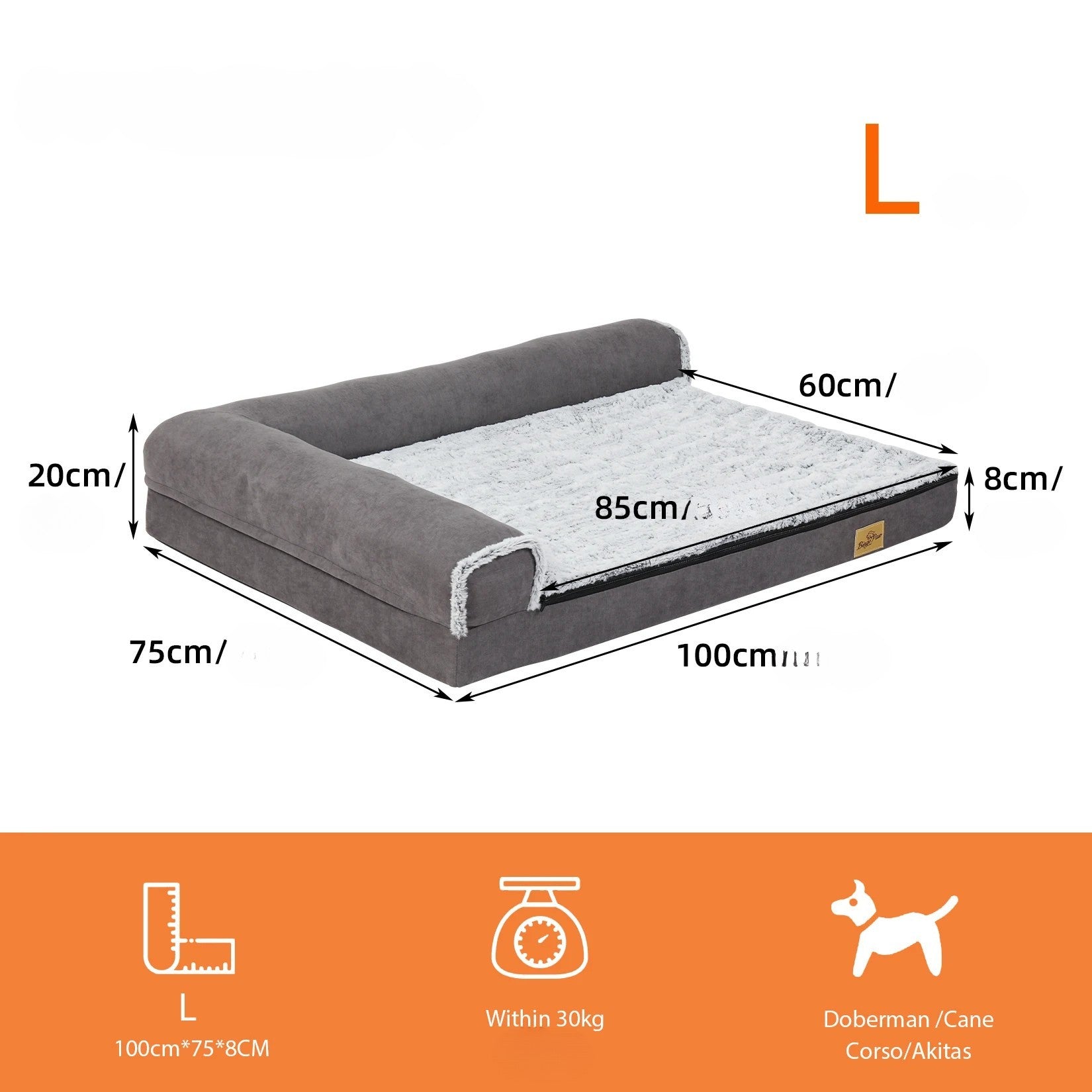 Matelas orthopédique pour chien - Cozy™️ - Bonheur de chien
