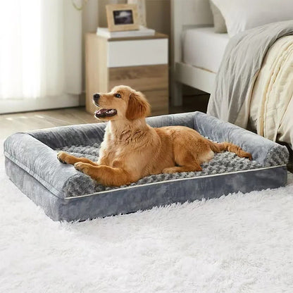 Matelas orthopédique pour chien - DoggySoft™️ - Bonheur de chien