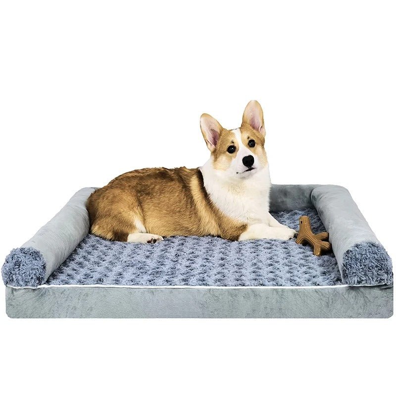 Matelas orthopédique pour chien - DoggySoft™️ - Bonheur de chien