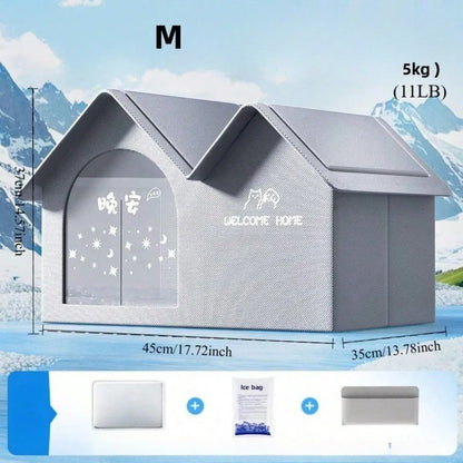 Niche chien| AirClimatisé™️ - Bonheur de chien