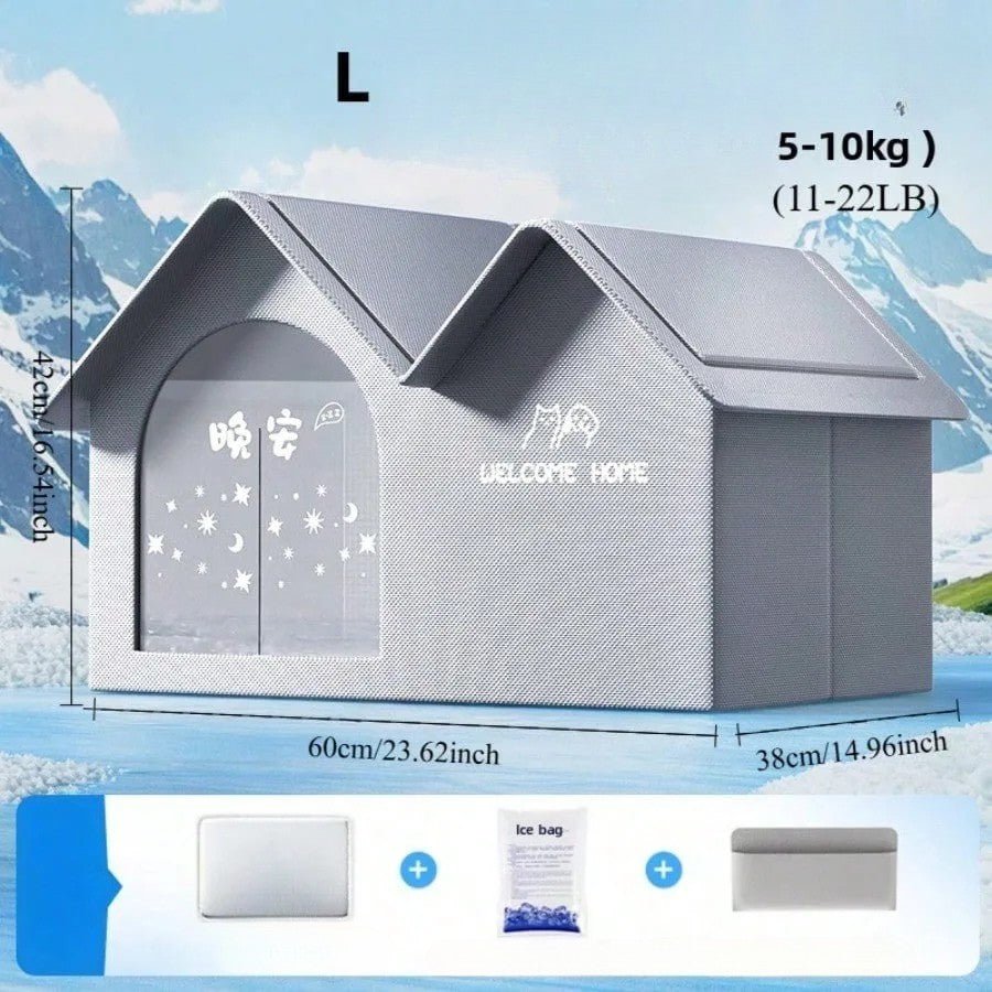 Niche chien| AirClimatisé™️ - Bonheur de chien