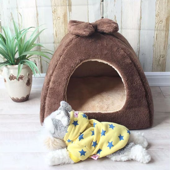 Niche chien intérieur| Nid Cozy™️ - Bonheur de chien