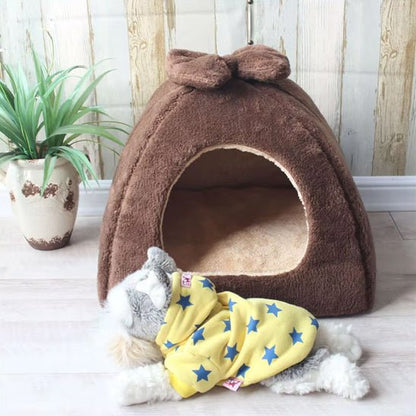 Niche chien intérieur| Nid Cozy™️ - Bonheur de chien