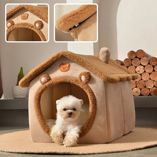 Niche pour chien d'intérieur - Doggythee™️ - Bonheur de chien