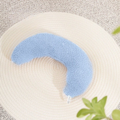 Oreiller Demi-Lune pour chien bleue