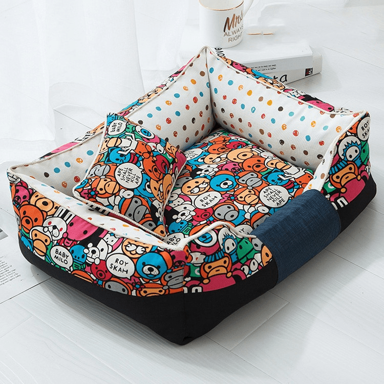 Panier pour chien DogComic vue latérale avec rebords confortables